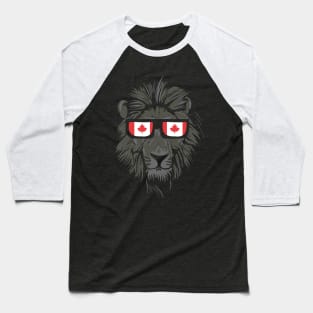 Canadian King Lion Baseball T-Shirt